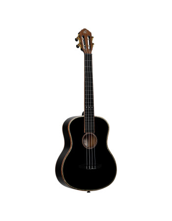 Ortega RUOX-BA Onyx Series Baritone Ukulele 4-String + Pro Gig Bag