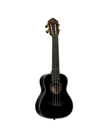 Ortega RUOX-CC Onyx Series Concert Ukulele 4 String - Spruce / Mahogany Black + Bag