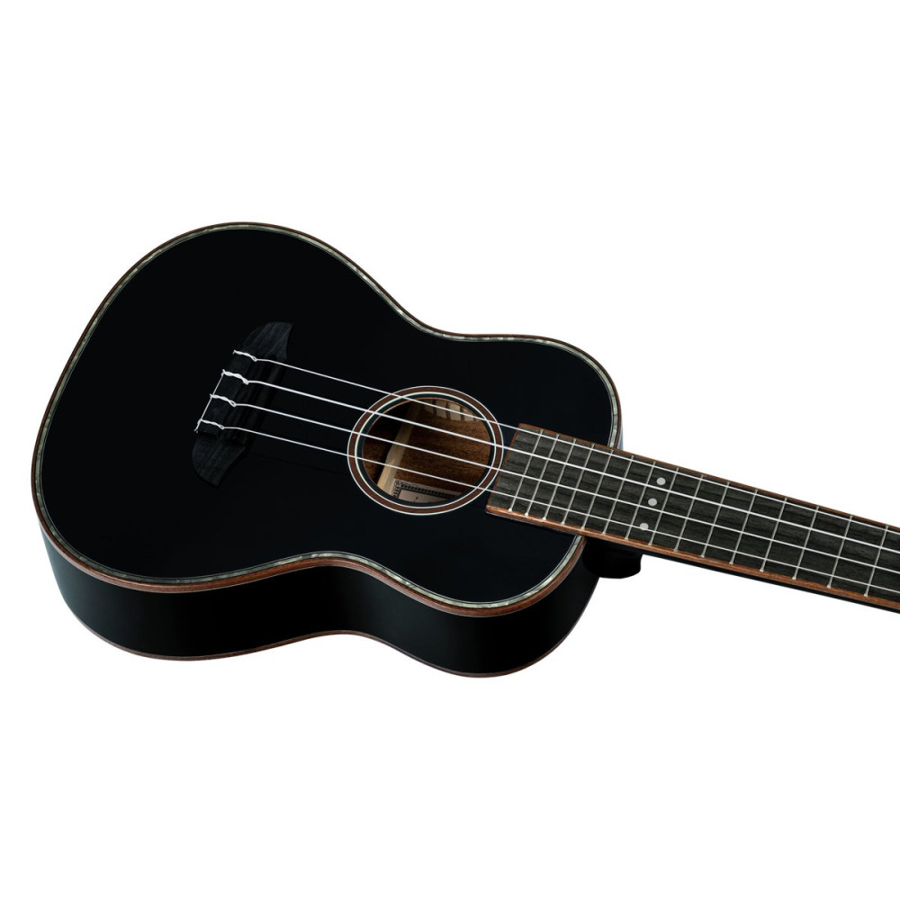 Ortega RUOX-CC Onyx Series Concert Ukulele 4 String - Spruce / Mahogany Black + Bag