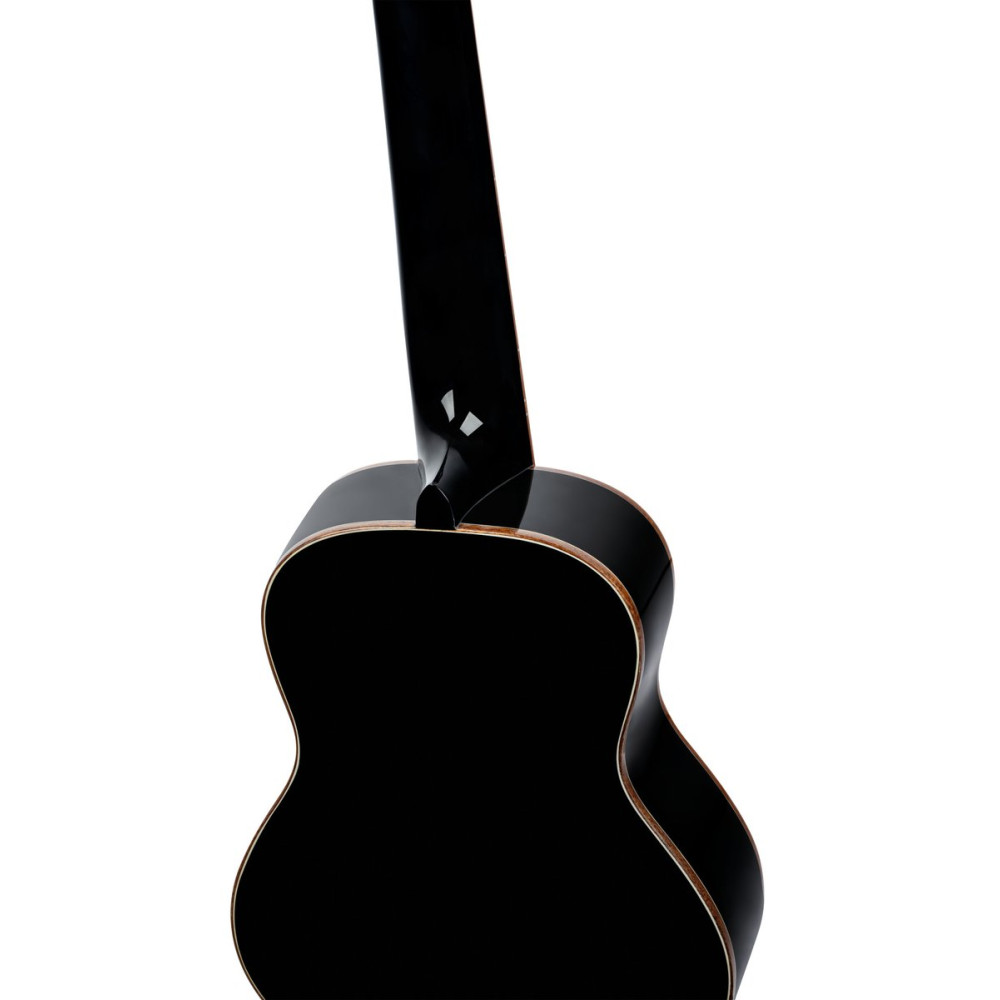 Ortega RUOX-CC Onyx Series Concert Ukulele 4 String - Spruce / Mahogany Black + Bag