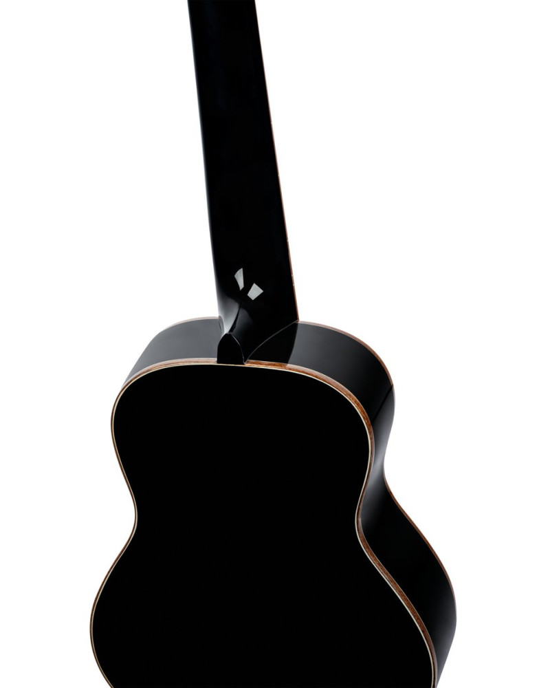 Ortega RUOX-CC Onyx Series Concert Ukulele 4 String - Spruce / Mahogany Black + Bag