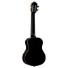 Ortega RUOX-TE Onyx Series Tenor Ukulele 4 String - Spruce / Mahogany Black + Bag