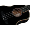 Ortega RUOX-TE Onyx Series Tenor Ukulele 4 String - Spruce / Mahogany Black + Bag