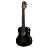 Ortega RUOX-TE Onyx Series Tenor Ukulele 4 String - Spruce / Mahogany Black + Bag
