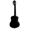 Ortega RUOX-TE Onyx Series Tenor Ukulele 4 String - Spruce / Mahogany Black + Bag