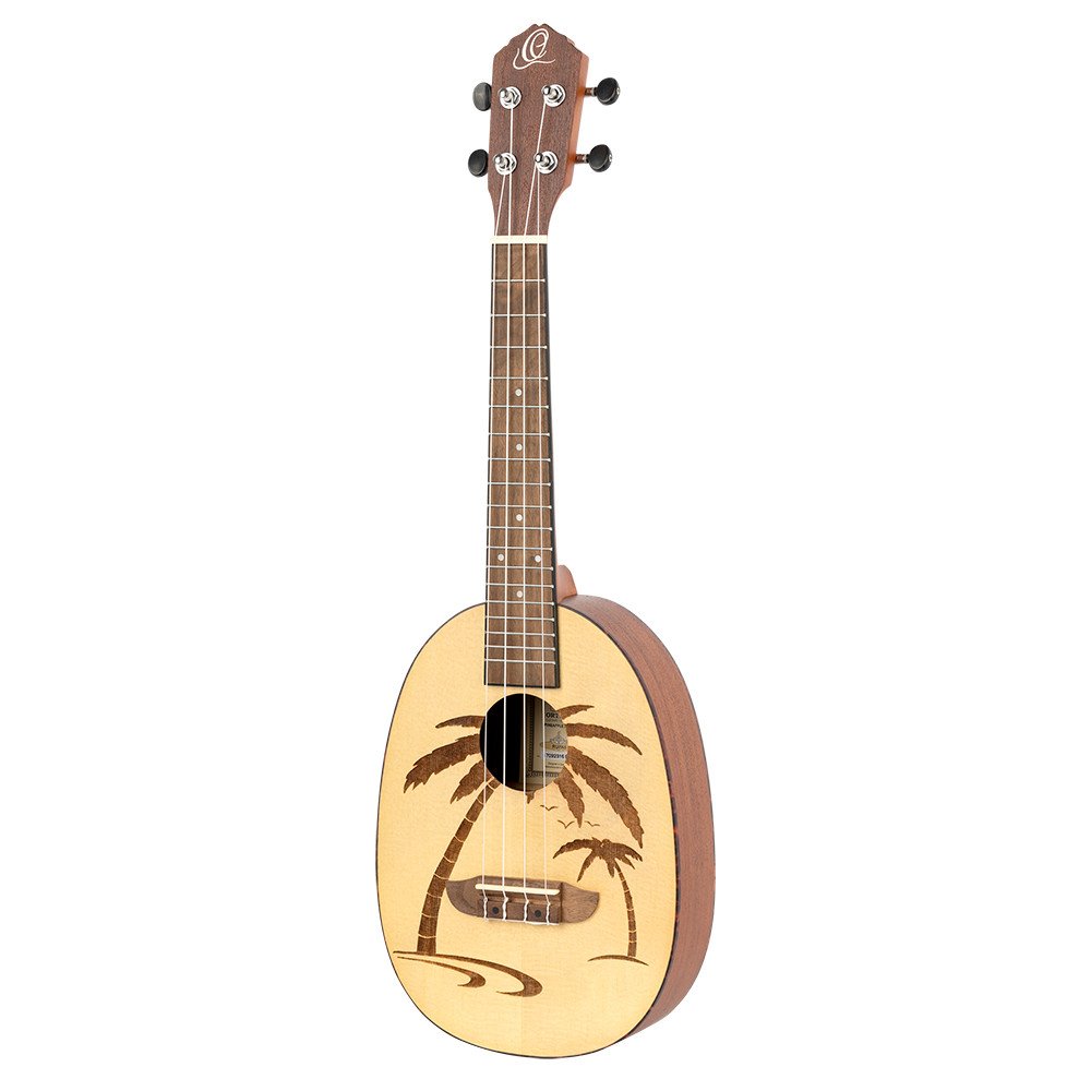 Ortega RUPA5 Bonfire Series Concert Ukulele 4 String - Spruce/Sapele Natural