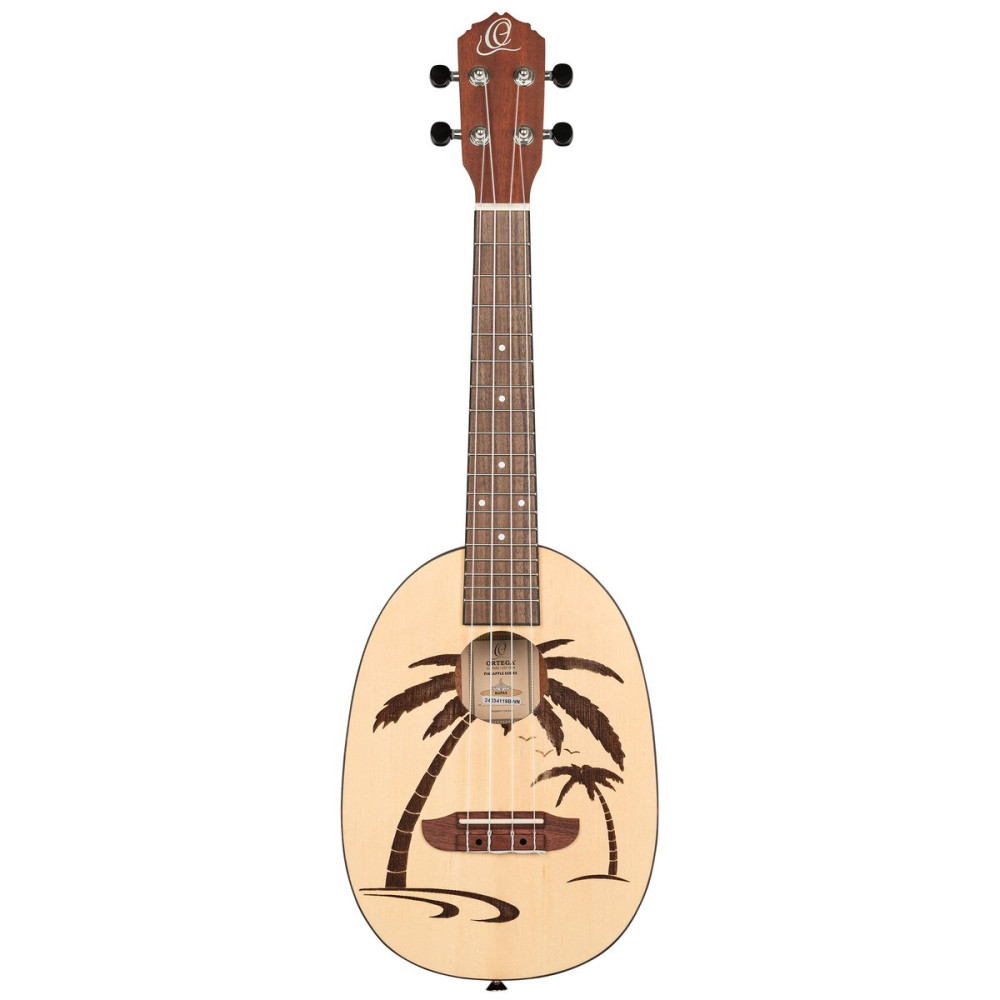 Ortega RUPA5 Bonfire Series Concert Ukulele 4 String - Spruce/Sapele Natural