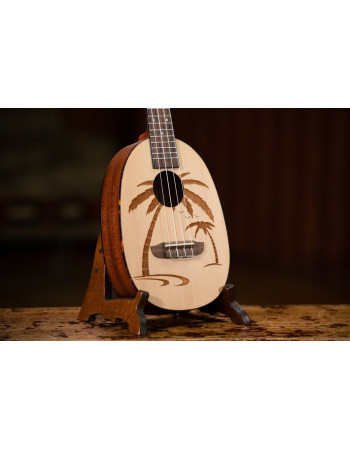 Ortega RUPA5 Bonfire Series Concert Ukulele 4 String - Spruce/Sapele Natural