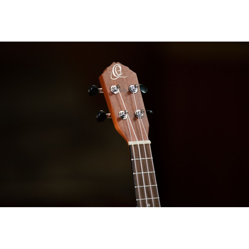Ortega RUPA5 Bonfire Series Concert Ukulele 4 String - Spruce/Sapele Natural