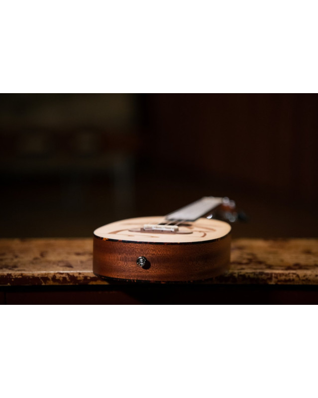 Ortega RUPA5 Bonfire Series Concert Ukulele 4 String - Spruce/Sapele Natural