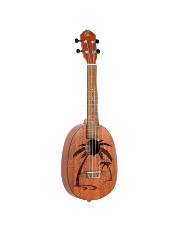 Ortega RUPA5MM Bonfire Series Concert Ukulele 4 String - Sapele Natural
