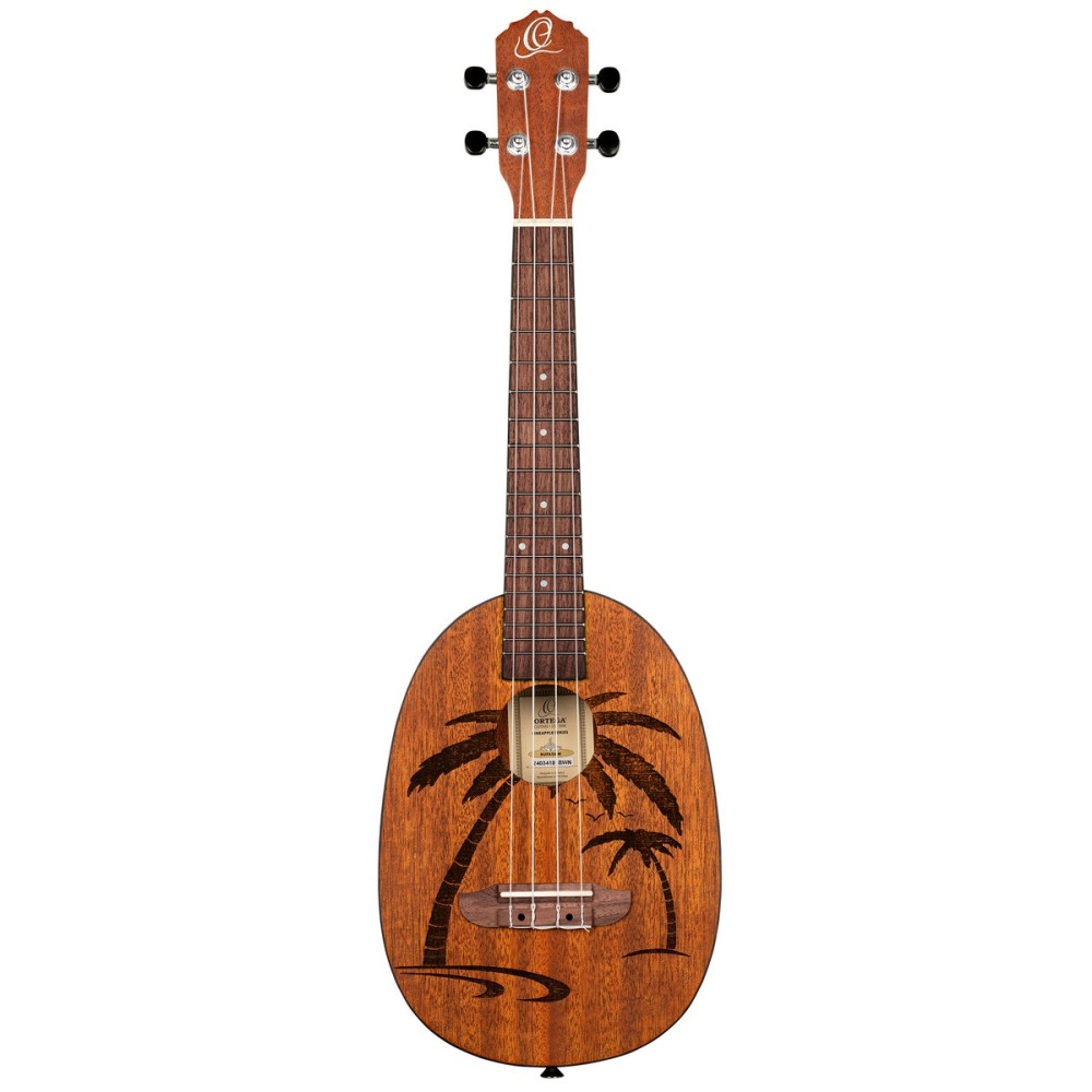 Ortega RUPA5MM Bonfire Series Concert Ukulele 4 String - Sapele Natural