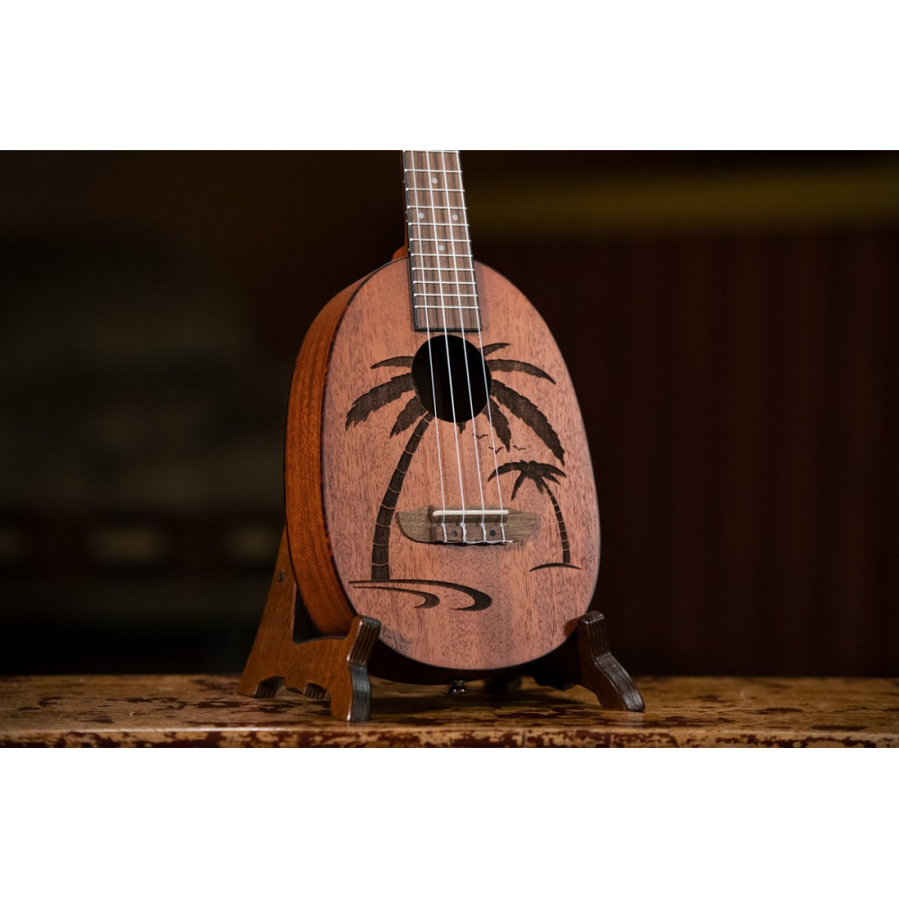 Ortega RUPA5MM Bonfire Series Concert Ukulele 4 String - Sapele Natural
