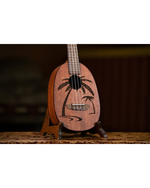 Ortega RUPA5MM Bonfire Series Concert Ukulele 4 String - Sapele Natural