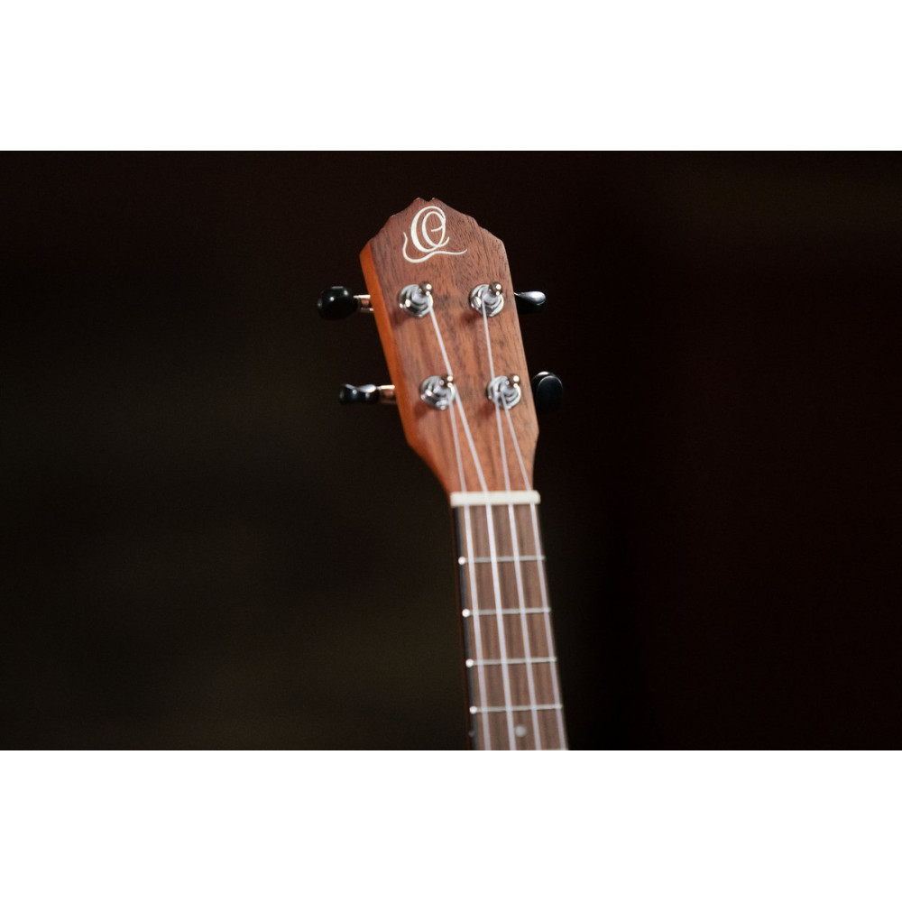 Ortega RUPA5MM Bonfire Series Concert Ukulele 4 String - Sapele Natural