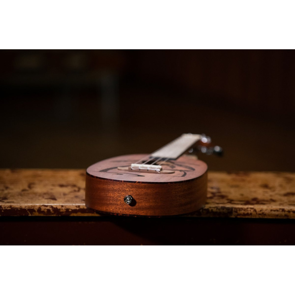 Ortega RUPA5MM Bonfire Series Concert Ukulele 4 String - Sapele Natural