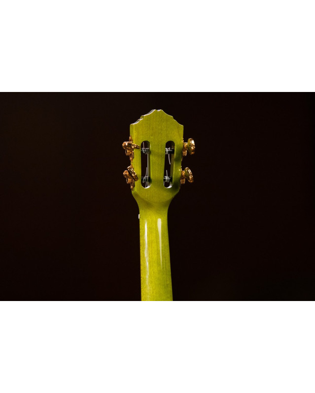 Ortega RUPR-IVY Prism Series Tenor Ukulele 4 String - Flamed Maple Ivy Fade + Bag