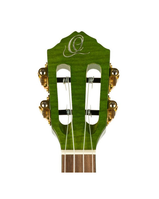 Ortega RUPR-IVY Prism Series Tenor Ukulele 4 String - Flamed Maple Ivy Fade + Bag