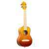 Ortega RUPR-TQB Prism Series Tenor Ukulele 4 String - Flamed Maple Tequila Burst Fade + Bag