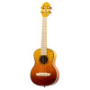 Ortega RUPR-TQB Prism Series Tenor Ukulele 4 String - Flamed Maple Tequila Burst Fade + Bag
