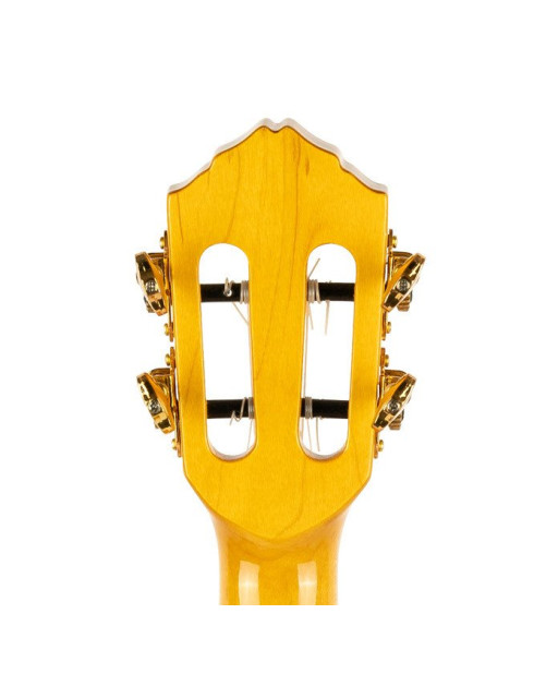 Ortega RUPR-TQB Prism Series Tenor Ukulele 4 String - Flamed Maple Tequila Burst Fade + Bag