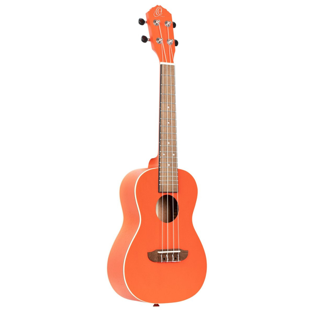 Ortega RUPUKI Earth Series Concert Ukulele 4 String - Hokkaido Pumpkin Orange