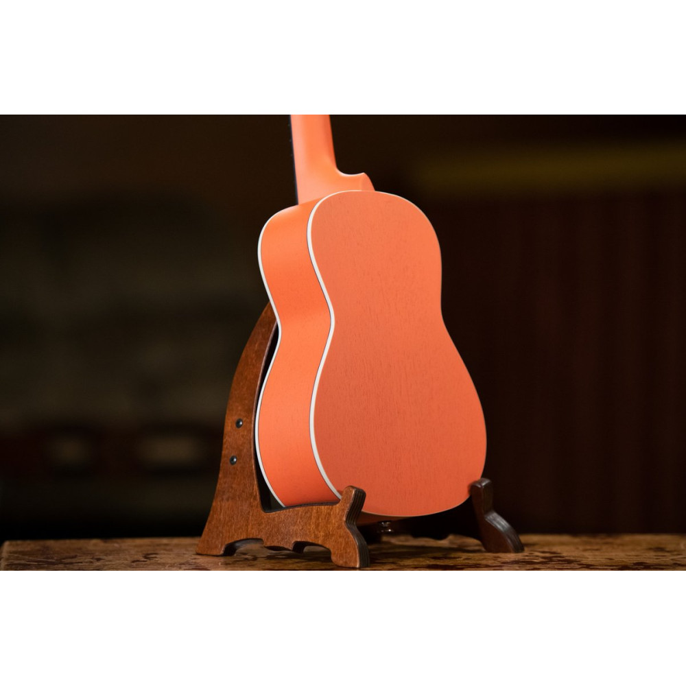 Ortega RUPUKI Earth Series Concert Ukulele 4 String - Hokkaido Pumpkin Orange