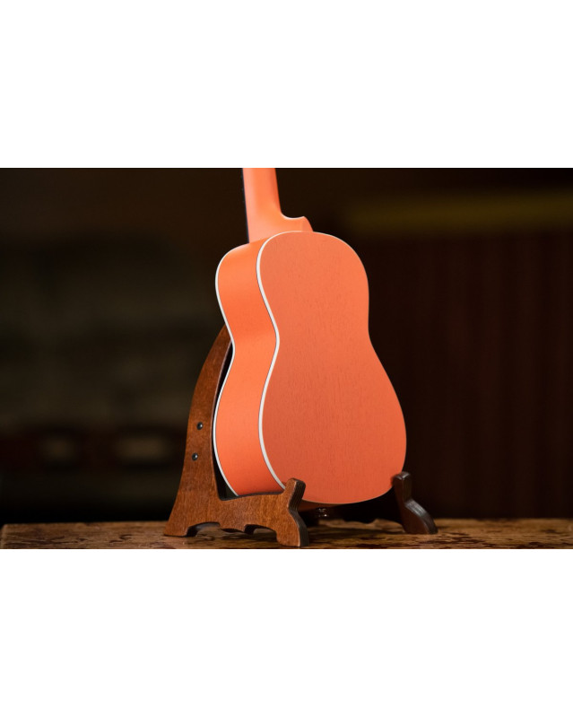 Ortega RUPUKI Earth Series Concert Ukulele 4 String - Hokkaido Pumpkin Orange