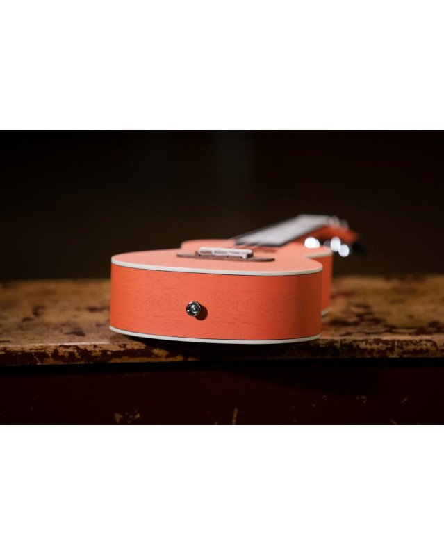 Ortega RUPUKI Earth Series Concert Ukulele 4 String - Hokkaido Pumpkin Orange