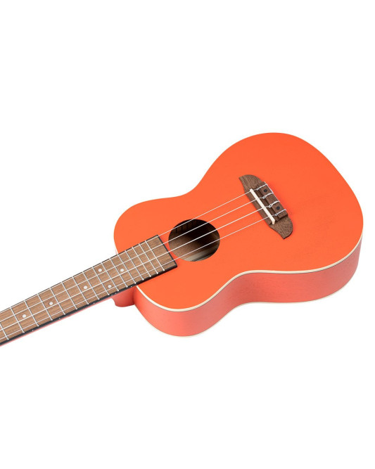 Ortega RUPUKI Earth Series Concert Ukulele 4 String - Hokkaido Pumpkin Orange