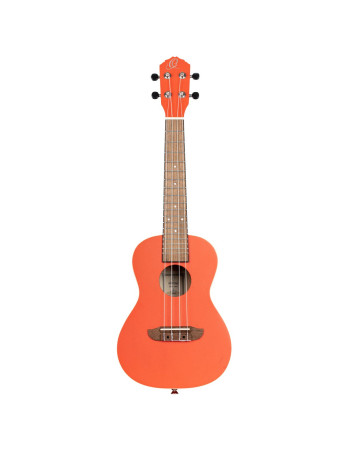 Ortega RUPUKI Earth Series Concert Ukulele 4 String - Hokkaido Pumpkin Orange