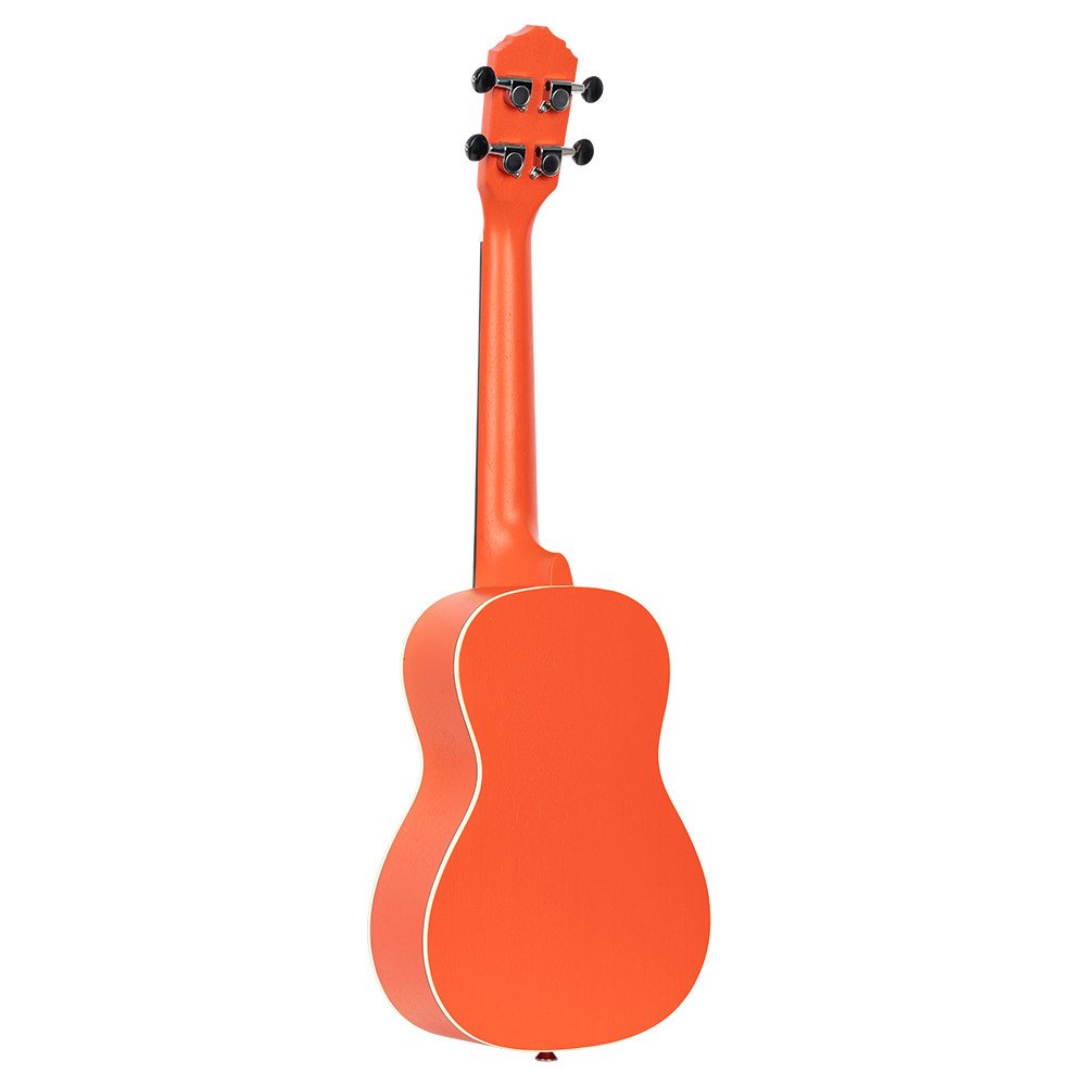 Ortega RUPUKI Earth Series Concert Ukulele 4 String - Hokkaido Pumpkin Orange