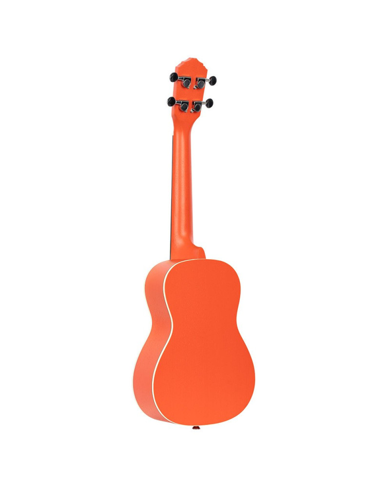 Ortega RUPUKI Earth Series Concert Ukulele 4 String - Hokkaido Pumpkin Orange