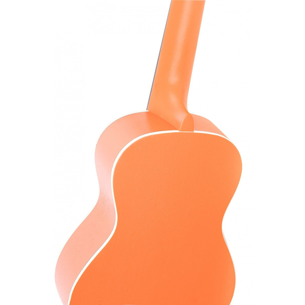 Ortega RUPUKI Earth Series Concert Ukulele 4 String - Hokkaido Pumpkin Orange