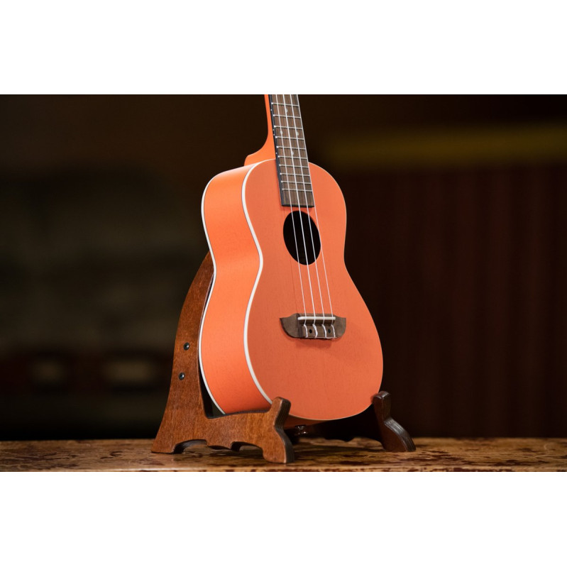 Ortega RUPUKI Earth Series Concert Ukulele 4 String - Hokkaido Pumpkin Orange