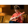 Ortega RUPUKI-CE Earth Series Concert Preamp Ukulele 4 String - Hokkaido Pumpkin Orange