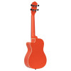 Ortega RUPUKI-CE Earth Series Concert Preamp Ukulele 4 String - Hokkaido Pumpkin Orange