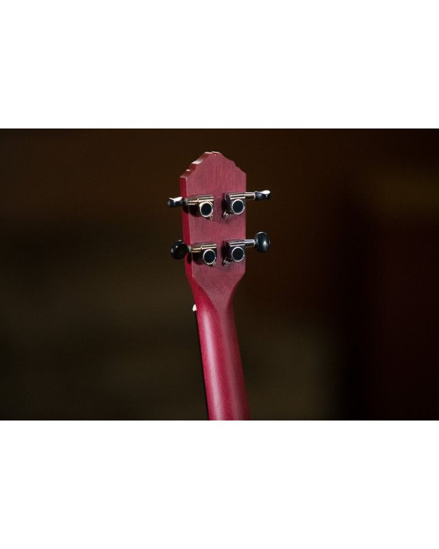 Ortega RURUBY Earth Series Concert Ukulele 4 String - Raspberry Red