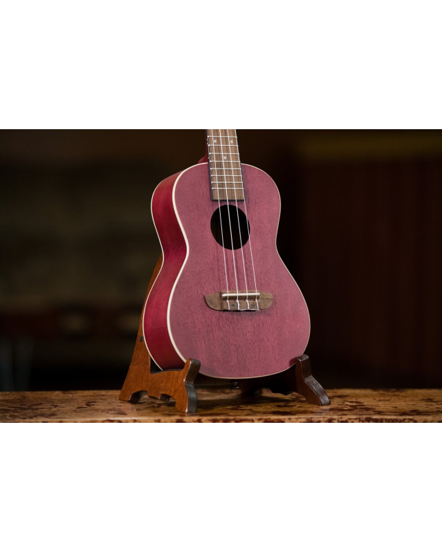Ortega RURUBY Earth Series Concert Ukulele 4 String - Raspberry Red