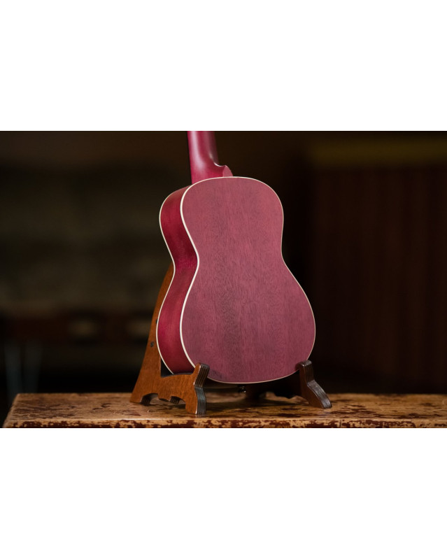 Ortega RURUBY Earth Series Concert Ukulele 4 String - Raspberry Red