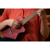 Ortega RURUBY-CE Earth Series Concert Preamp Ukulele 4 String - Raspberry Red