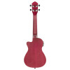Ortega RURUBY-CE Earth Series Concert Preamp Ukulele 4 String - Raspberry Red