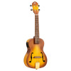 Ortega RUSL-HSB Custom Built Series Concert Ukulele 4 String - Honey Sunburst + Bag