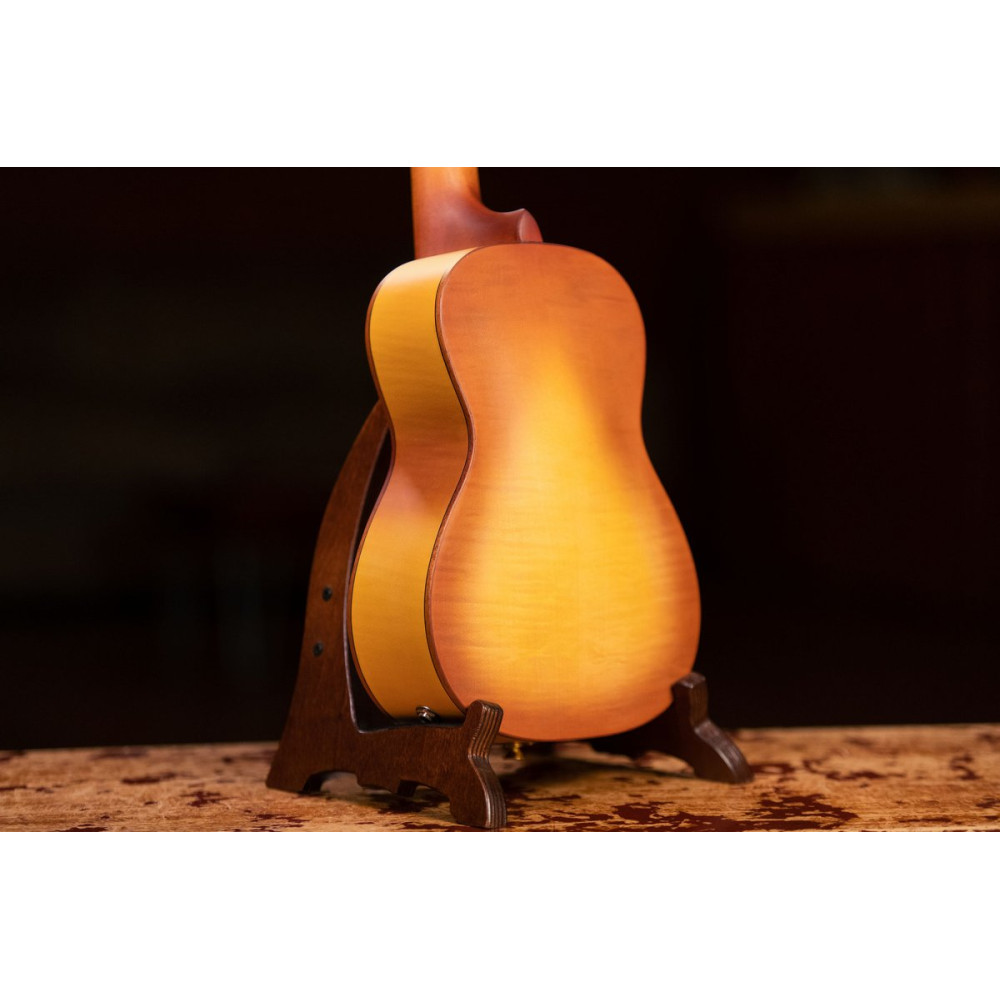 Ortega RUSL-HSB Custom Built Series Concert Ukulele 4 String - Honey Sunburst + Bag