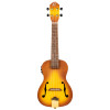 Ortega RUSL-HSB Custom Built Series Concert Ukulele 4 String - Honey Sunburst + Bag
