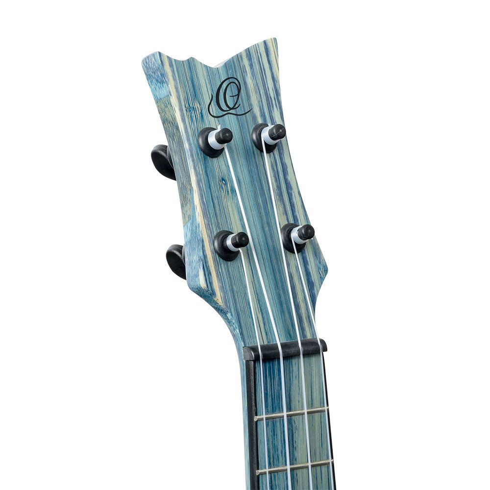 Ortega RUSWB-CC Bamboo Series Concert Ukulele 4 String - Solid Bamboo Stonewashed + Bag