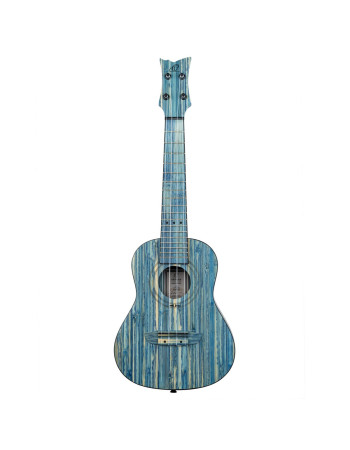 Ortega RUSWB-CC Bamboo Series Concert Ukulele 4 String - Solid Bamboo Stonewashed + Bag