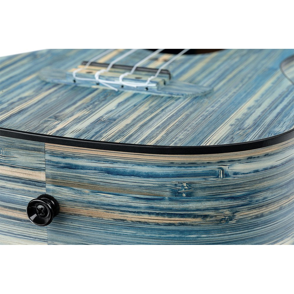 Ortega RUSWB-CC Bamboo Series Concert Ukulele 4 String - Solid Bamboo Stonewashed + Bag