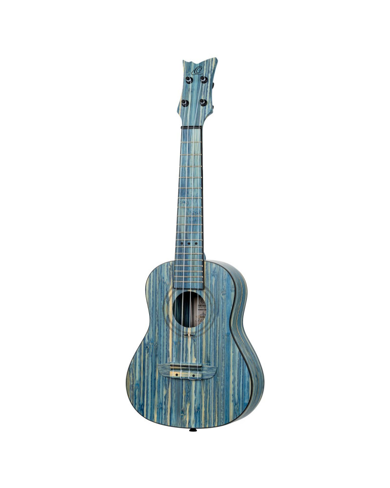 Ortega RUSWB-CC Bamboo Series Concert Ukulele 4 String - Solid Bamboo Stonewashed + Bag