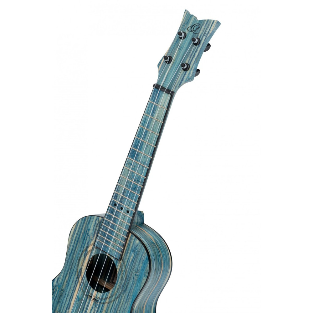 Ortega RUSWB-CC Bamboo Series Concert Ukulele 4 String - Solid Bamboo Stonewashed + Bag